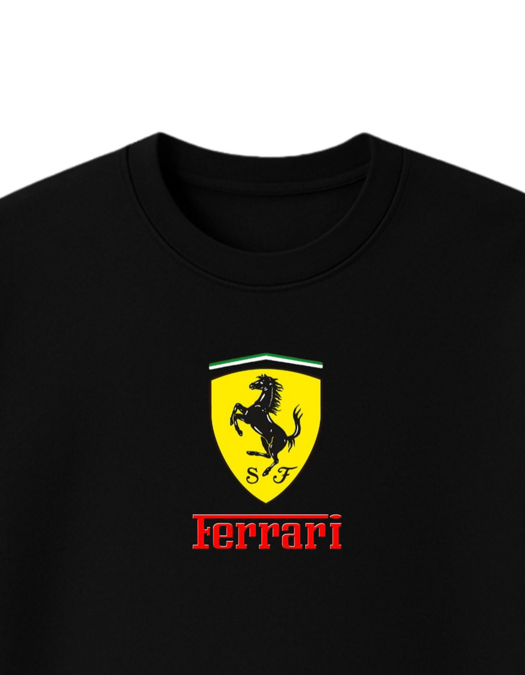 Ferrari Themed Oversized Tshirt- 100% Cotton || 240 Gsm French terry