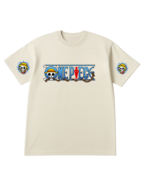 Monkey D. Luffy Themed Oversized Tshirt- 100% Cotton || 240 Gsm French terry