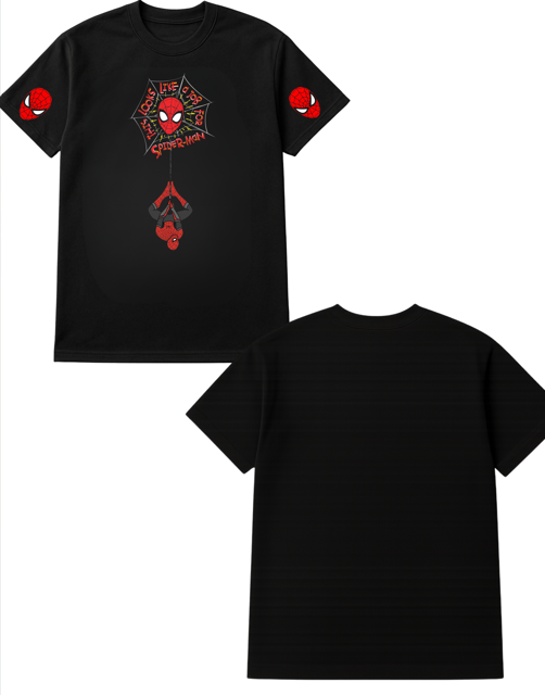 Spider-Man Themed Oversized Tshirt- 100% Cotton || 240 Gsm French terry